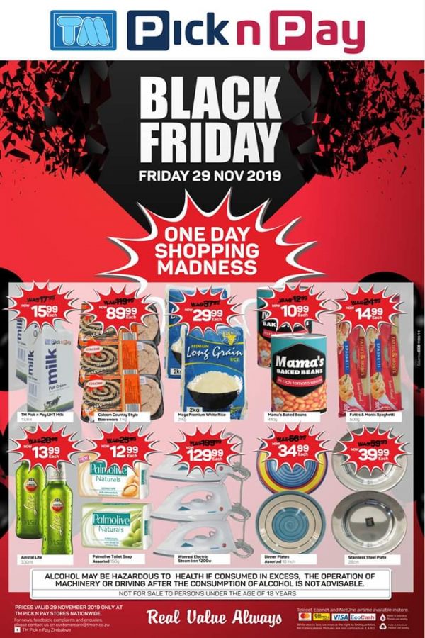 Black Friday Deals: Pick N Pay's Offers - Zimpricecheck