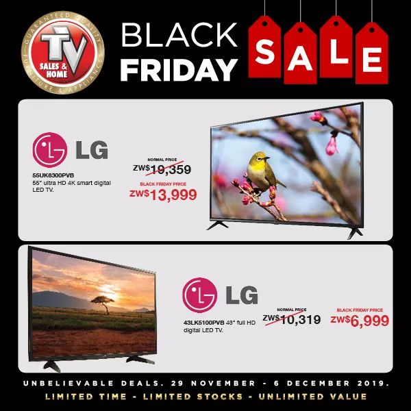 Black Friday Deals TV Sales & Home Slashes TV Prices Pindula News